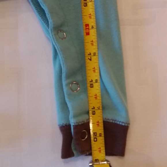 Lazy One Flap Jack Blue Sleeper Size 6 Months - Picture 3 of 6